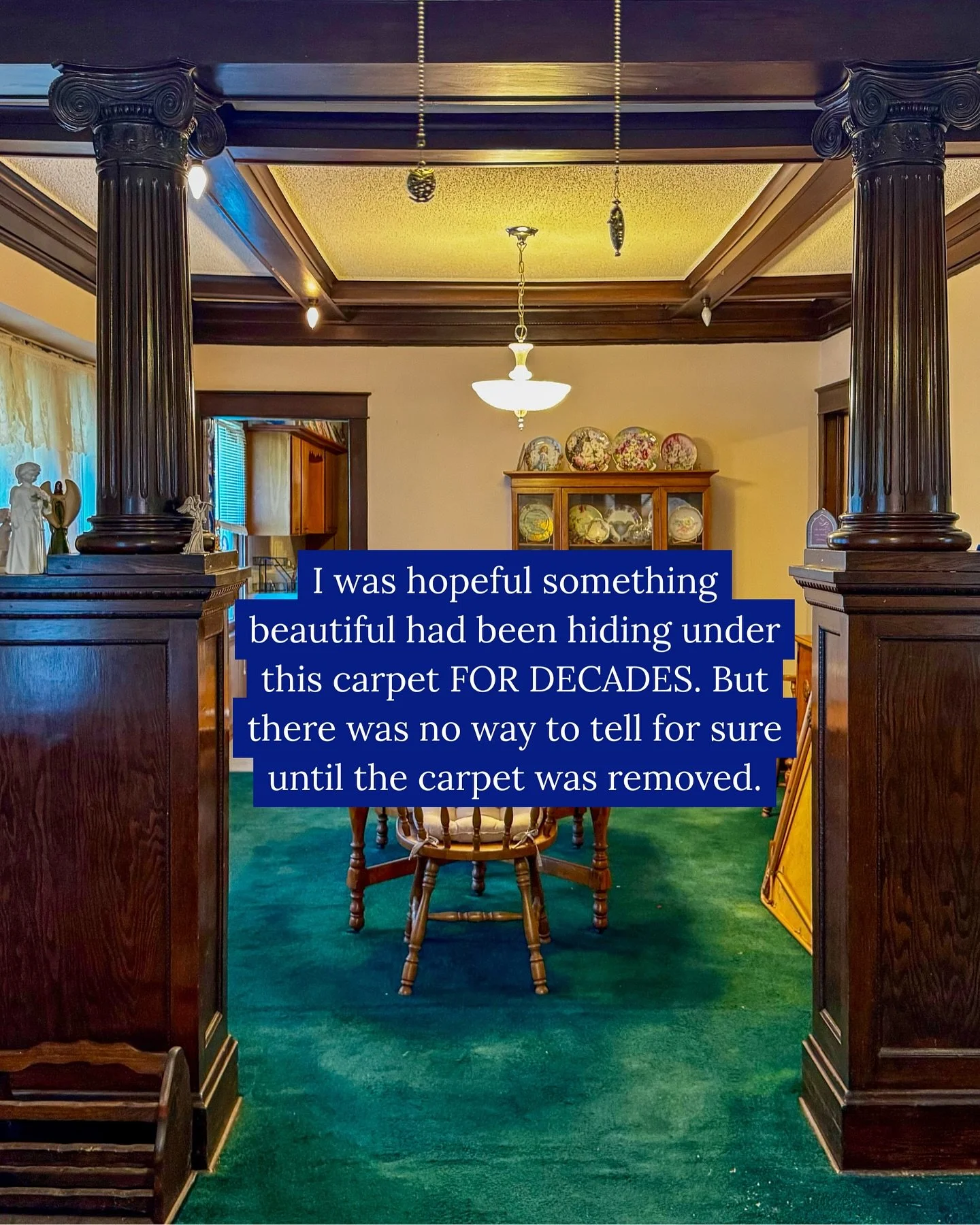 Priced at just $225k.

Original woodwork.
Freshly repainted hardwoods thanks to @kcflooringexperts 
Brand new roof.

This isn&rsquo;t a flip - it&rsquo;s a 1900s West Plaza bungalow FULL of history and potential&hellip; waiting for you to make it you