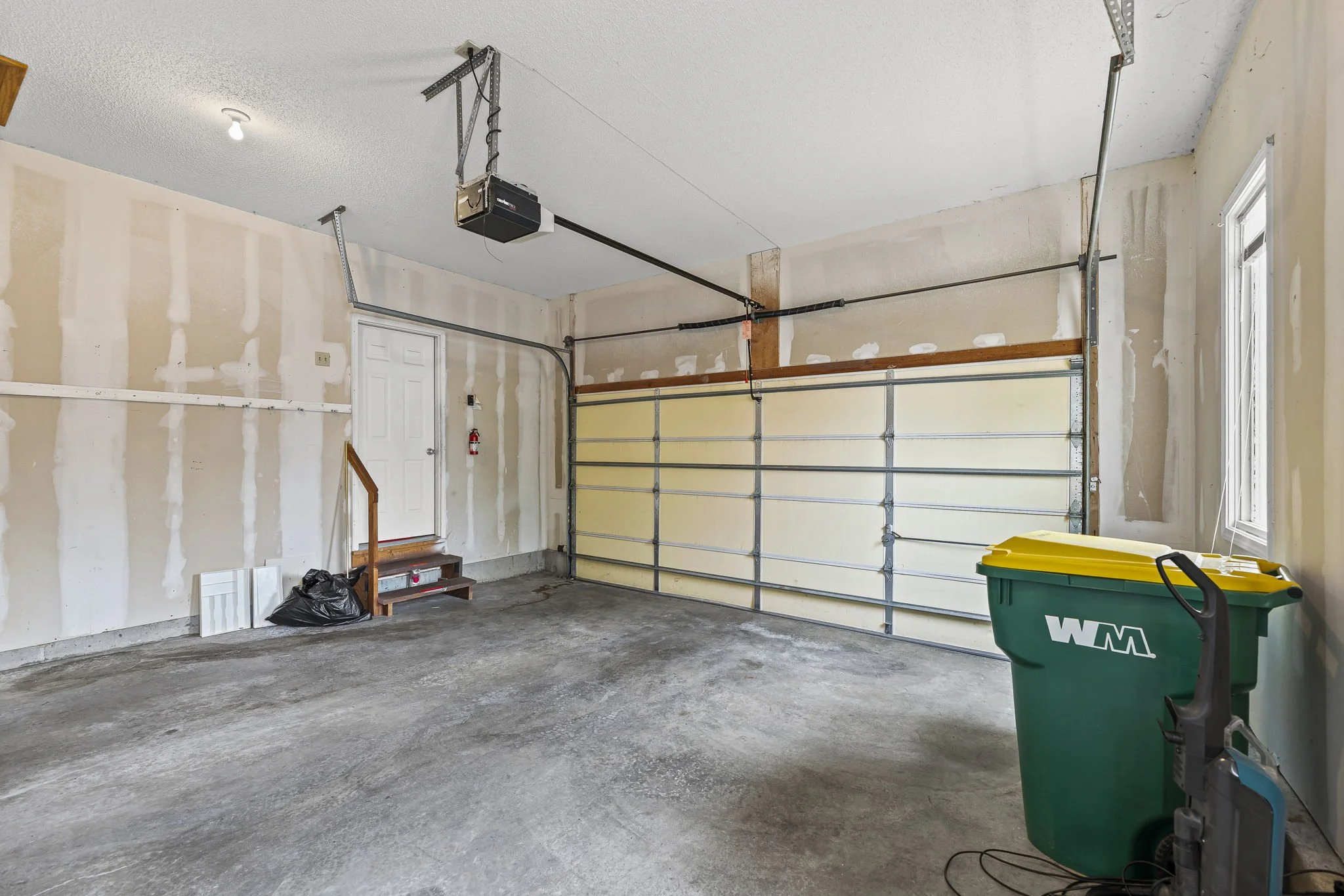 Two car garage