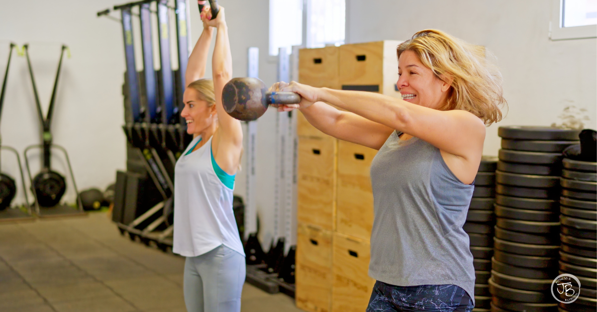 Group strength training workout for women