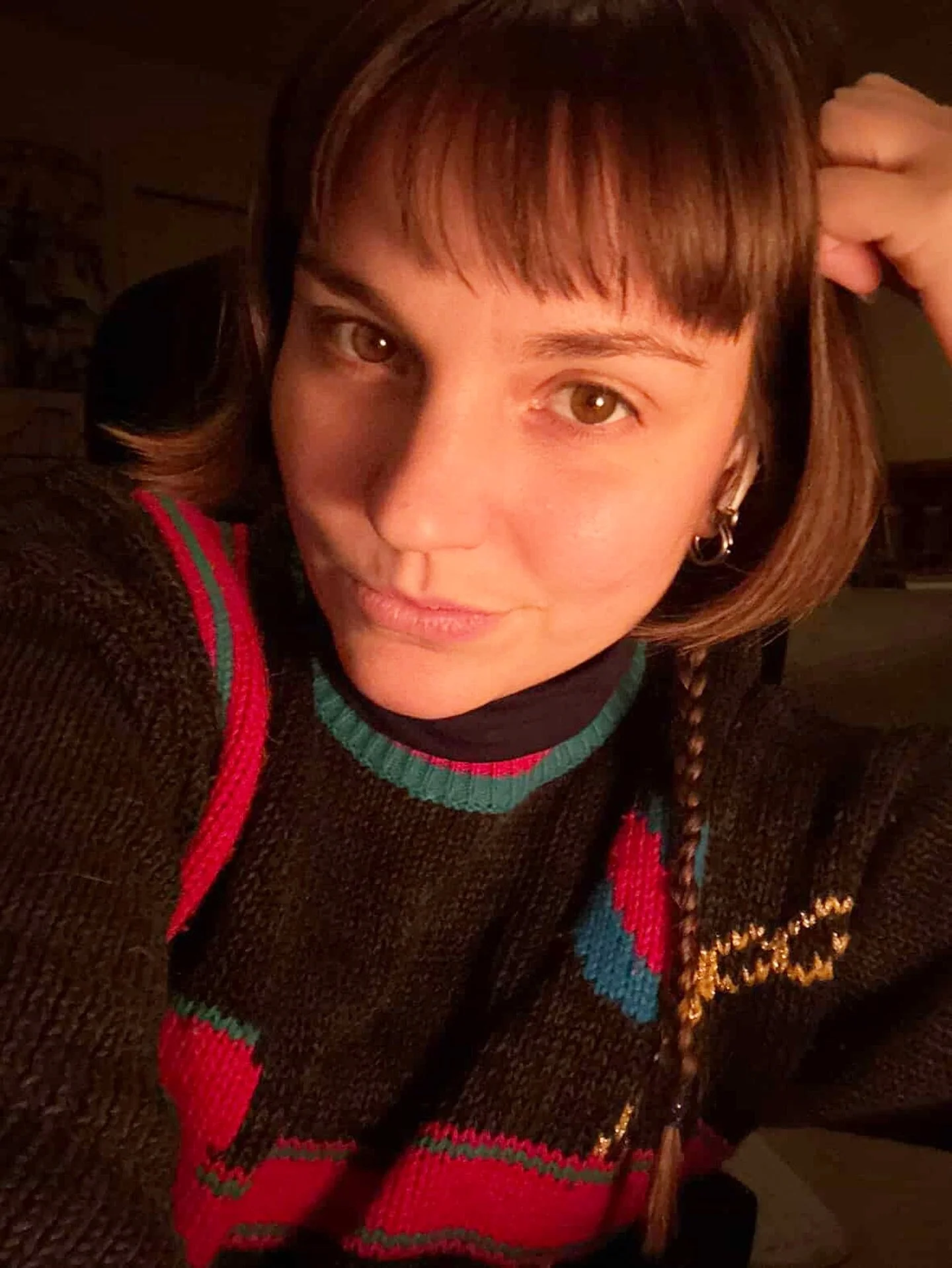 Dreamy bob for @murraycarole by @alanalucia ⚡️💕

#shorthaircut #barber #queerhair #greenpoint #brooklyn