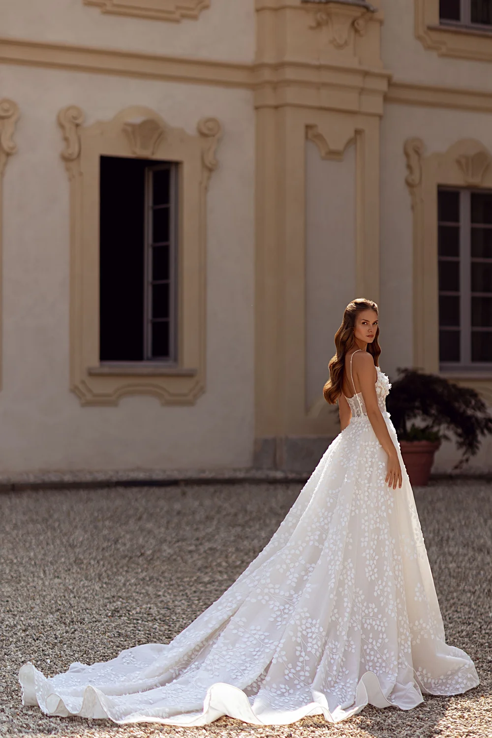 white long sleeve lace prom dress Modern White Illusion Sleeves Beading Jersey Prom Dress main image 0