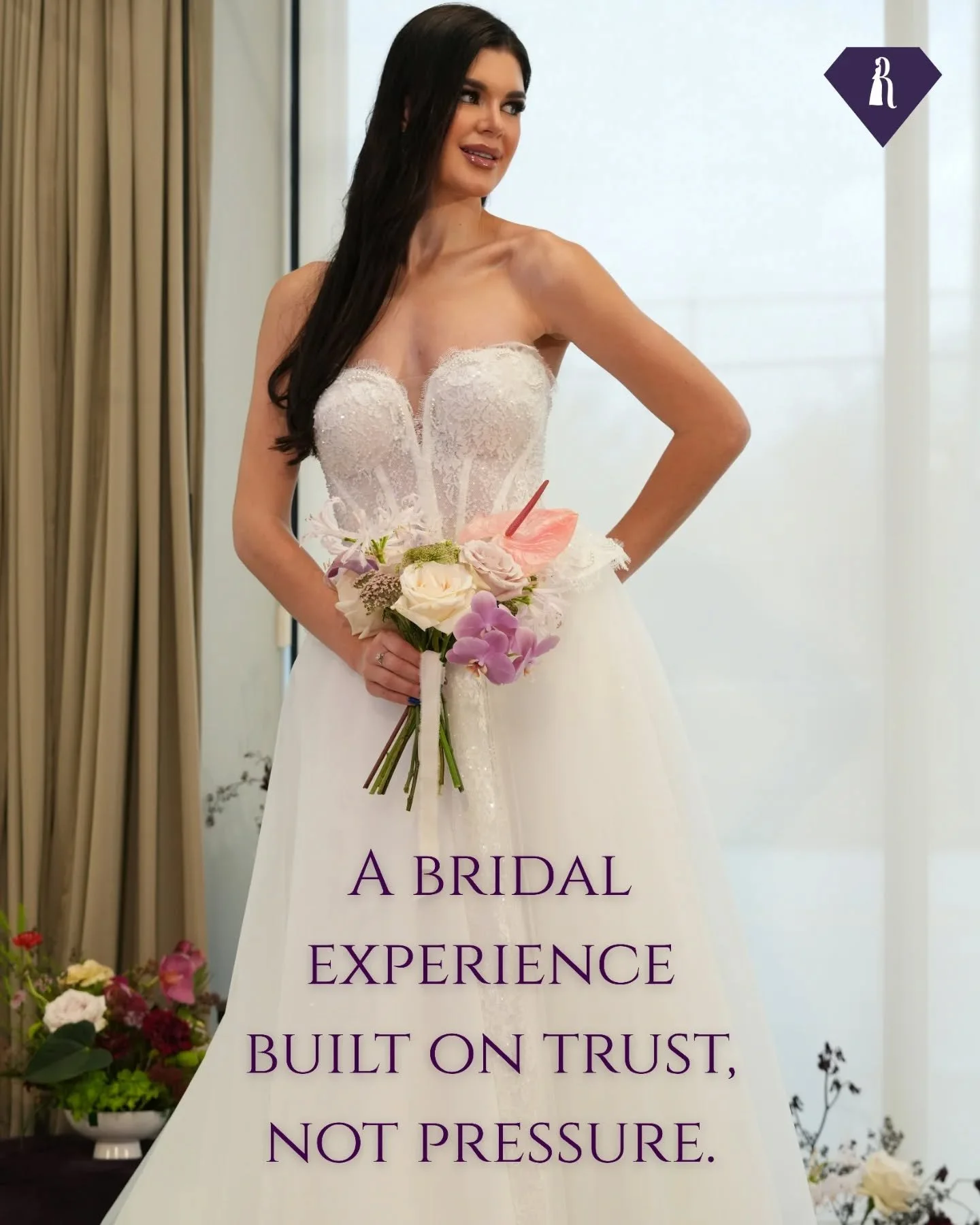 A bridal experience built on trust, care, and honest guidance.
For brides who value integrity, individuality, and feeling truly supported. 🤍

Book your appointment and experience the difference.
Link in bio ✨