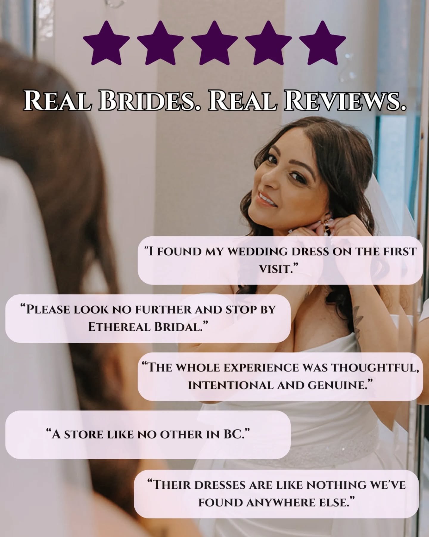 ✨ Where every bride finds a dress that is uniquely hers. ✨

BC&rsquo;s premier bridal boutique, Ethereal Bridal offers gowns as unique as your love story, with a personalized experience that makes finding the one effortless. 💍

Book your appointment