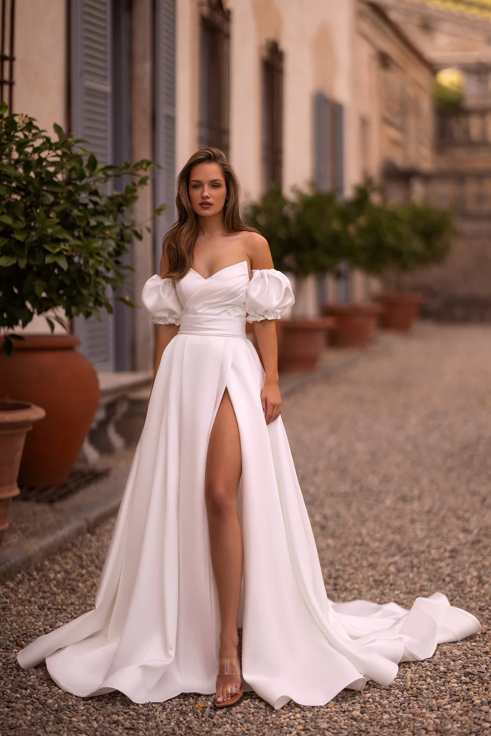 aria bridesmaid dresses Aria Chiffon Cut Out Maxi Dress / Fuchsia | MESHKI