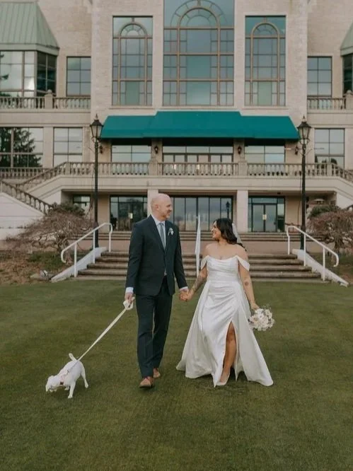 Bride Jaspreet in the Erbel gown by Tatiana Kaplun — Ethereal Bridal