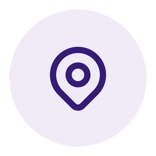 Logo of a map location pin, Ethereal Bridal in Port Moody.