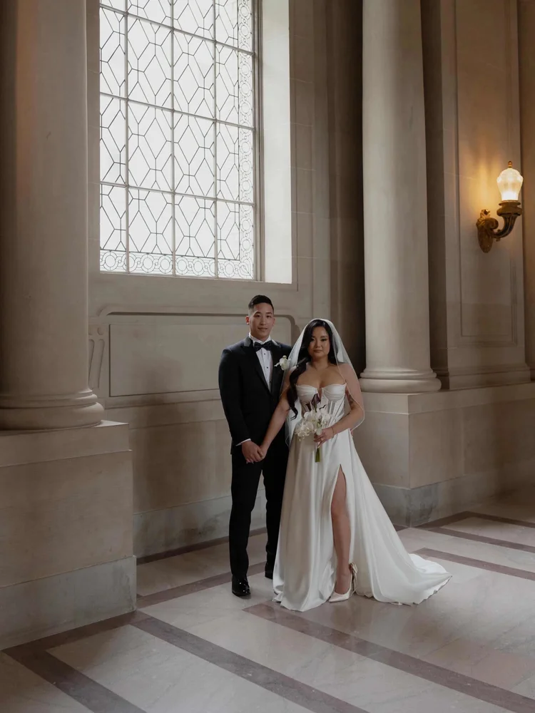 Bride Veronica in the Mils gown by Tatiana Kaplun — Ethereal Bridal