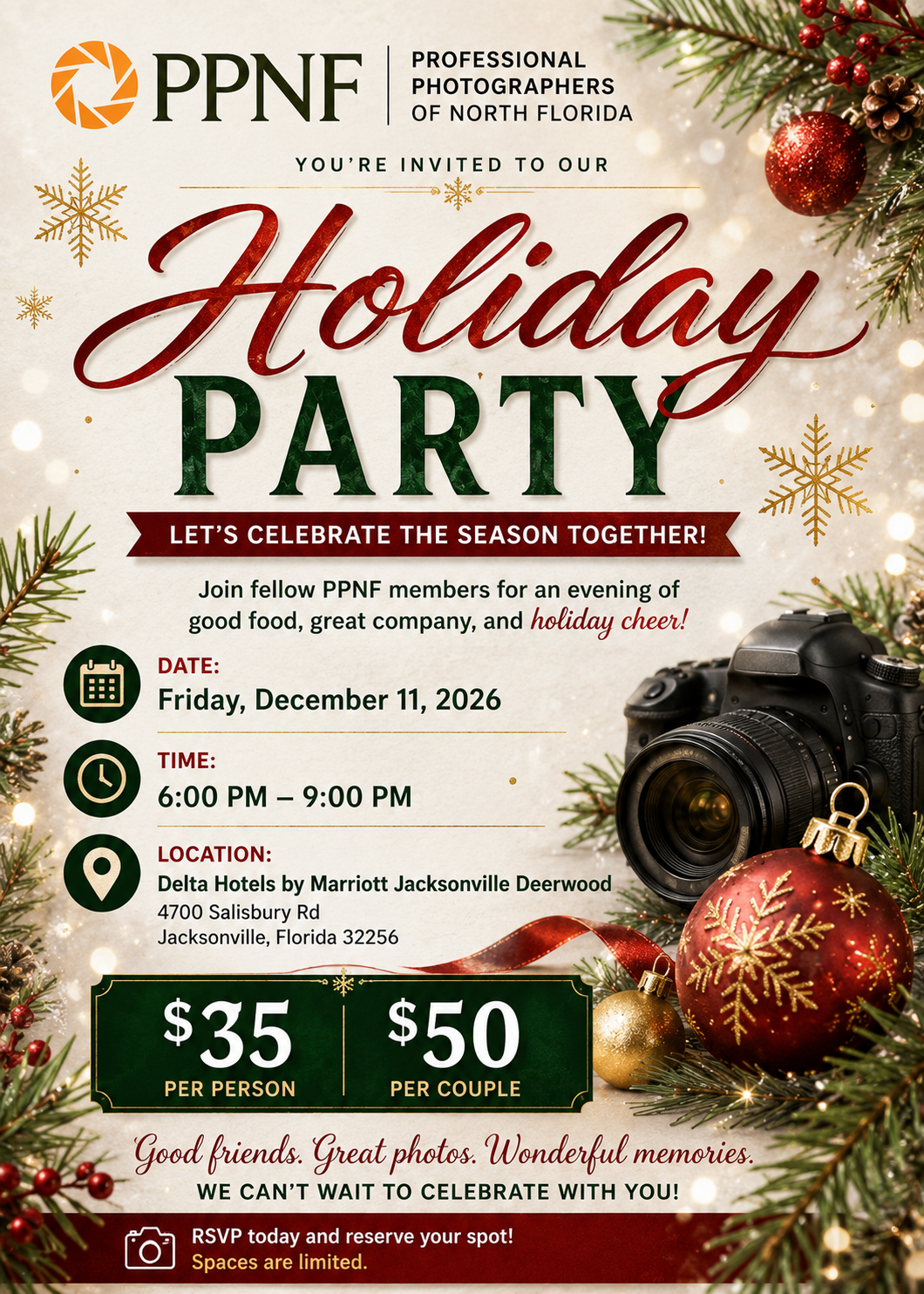 PPNF Holiday Party & Awards Presentation Solo