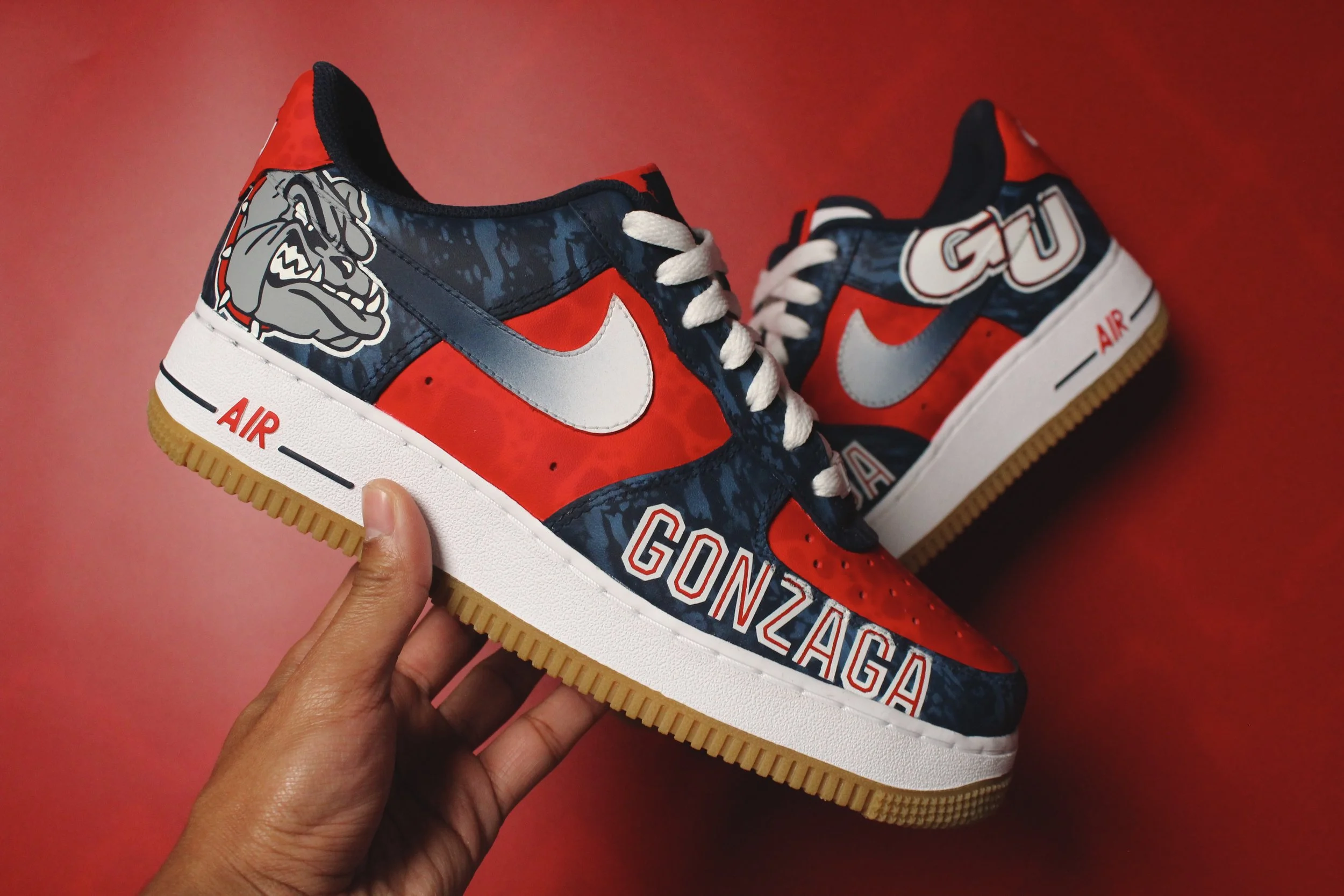 Gonzaga University Basketball Custom AF1s (2026)