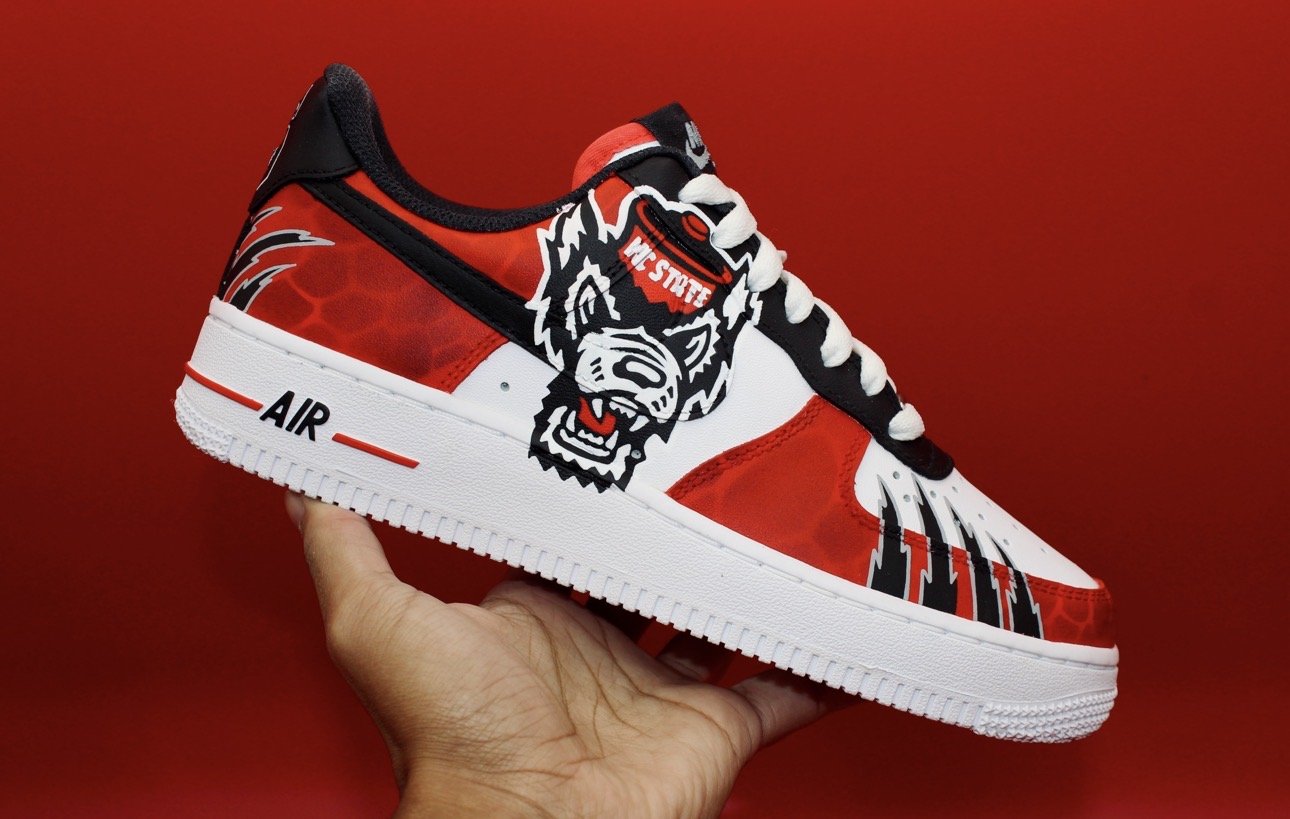 Custom Sneakers for NC State Basketball (2024)