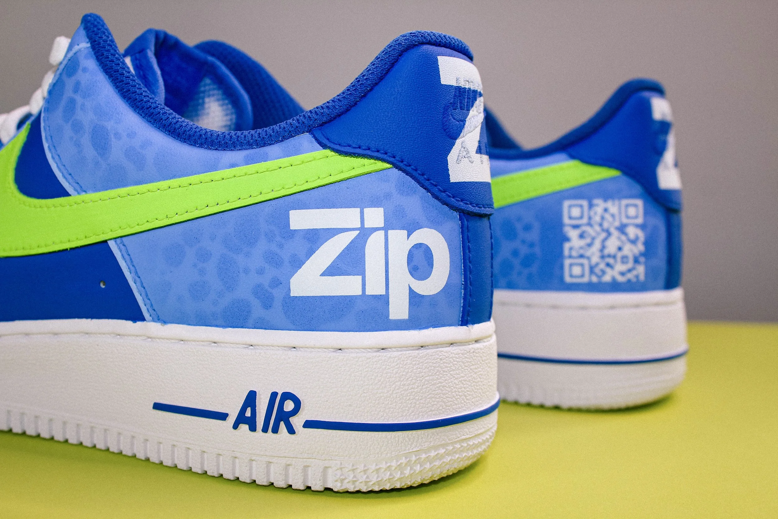 Custom Sneakers for CEO of ZipHQ Rujul Zaparde (2025)