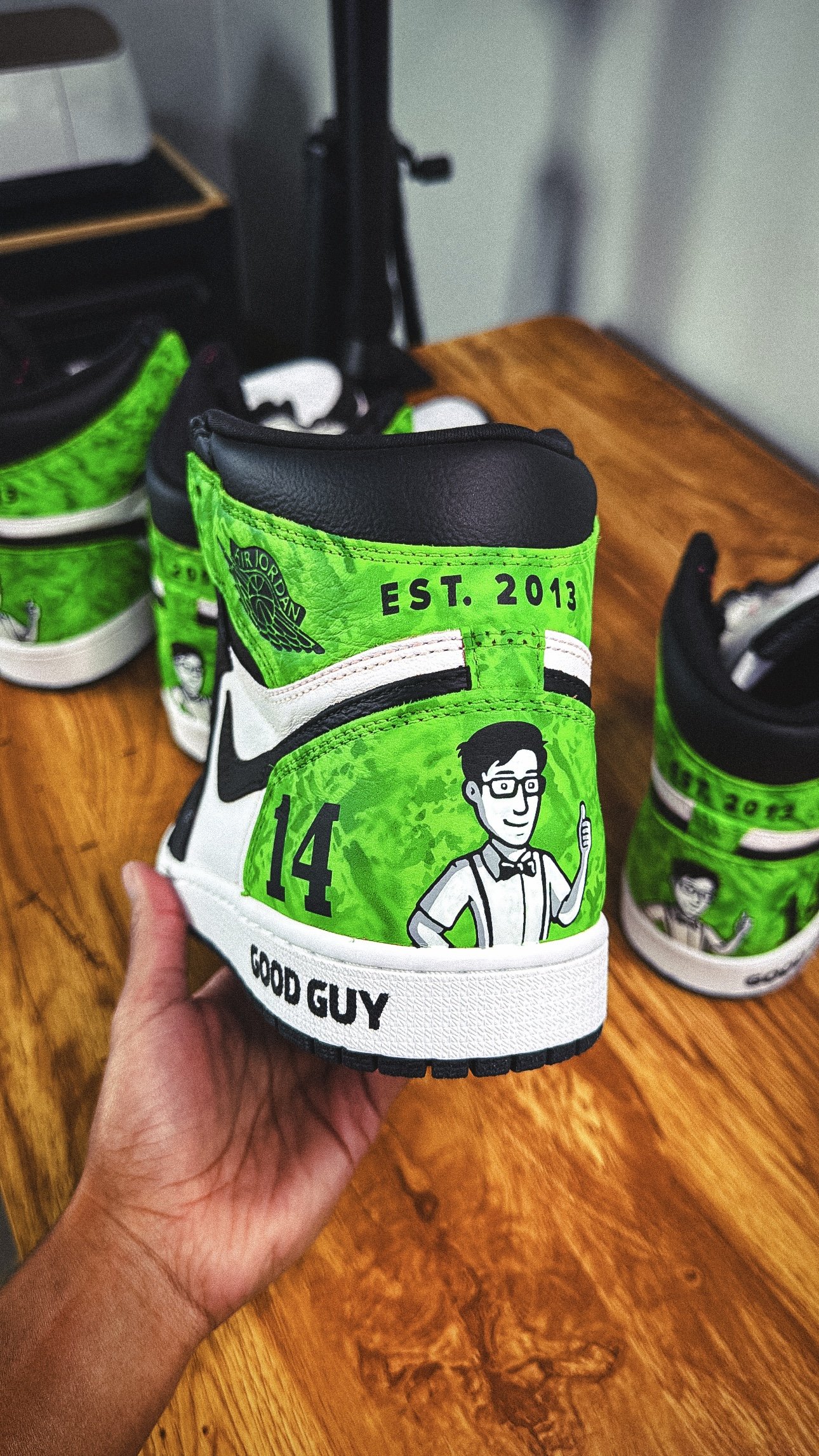 Custom Jordan 1s For Good Guy Vapes (2025)