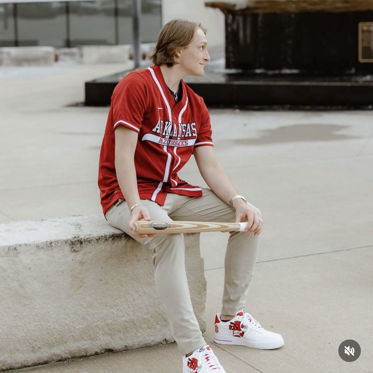 University of Arkansas Baseball Mascot Collaboration (2024)
