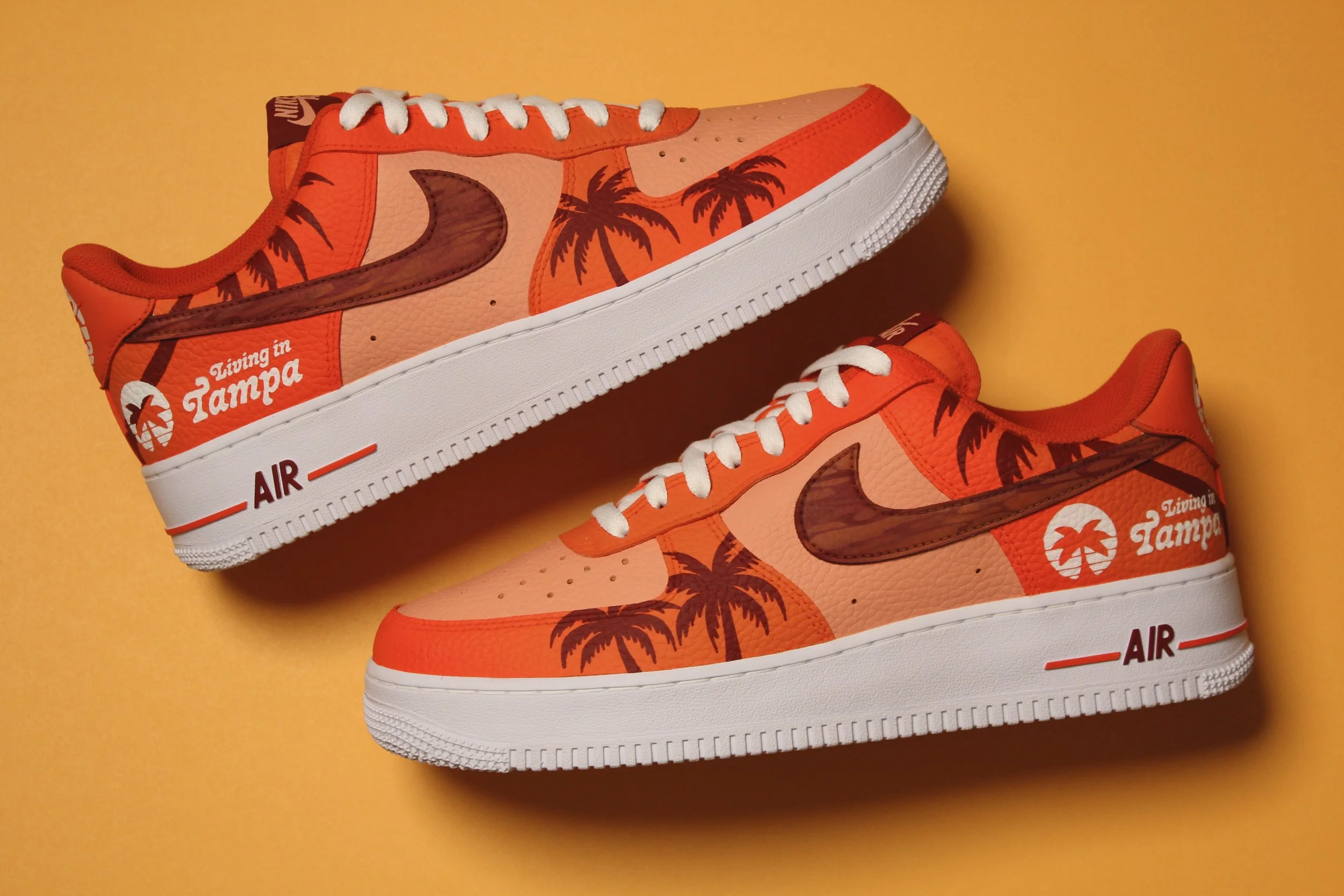 Custom Sneakers for Living In Tampa YouTube Channel & Guest Speaker Event (2026)