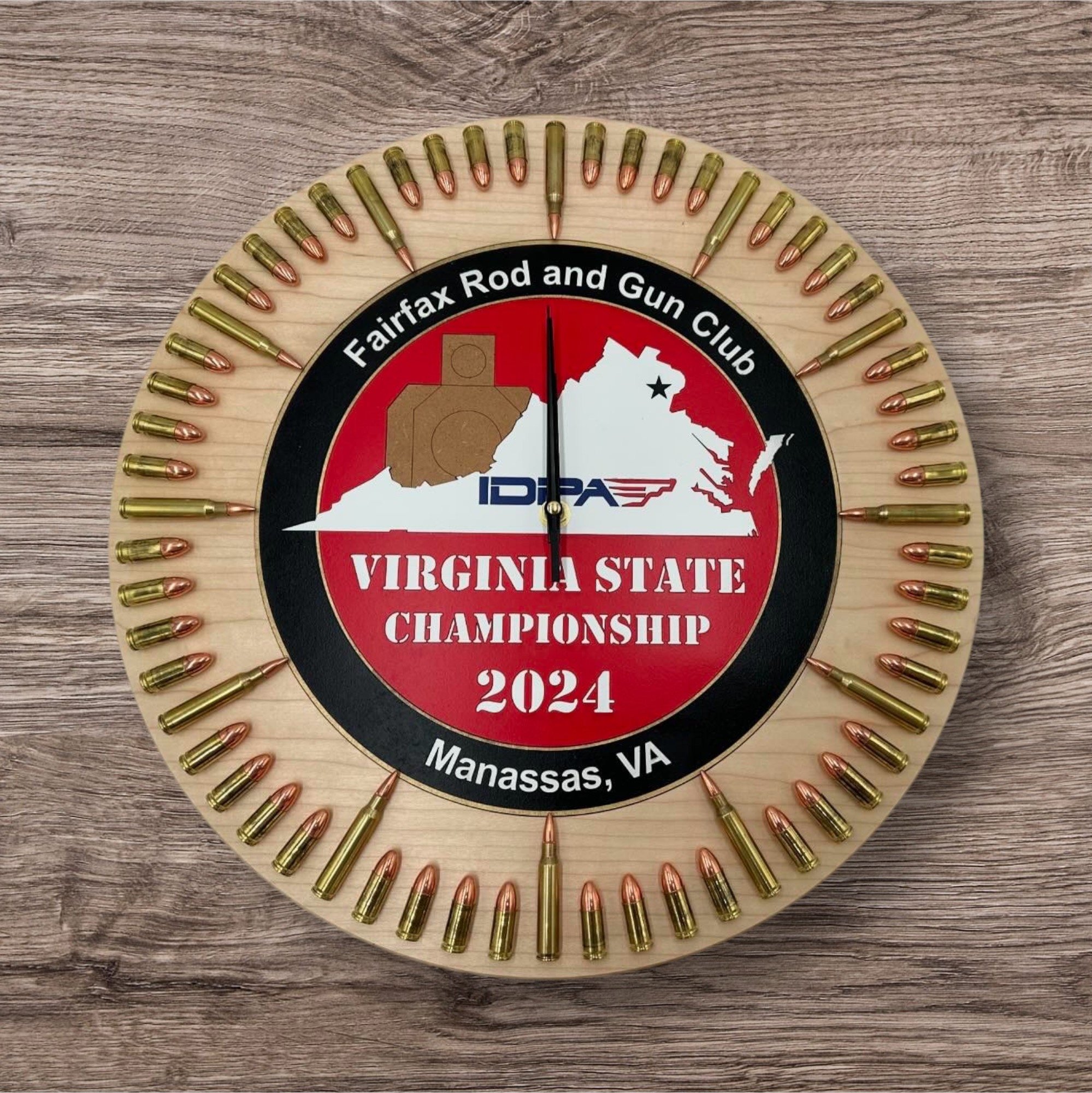 Custom made Ammo Clock