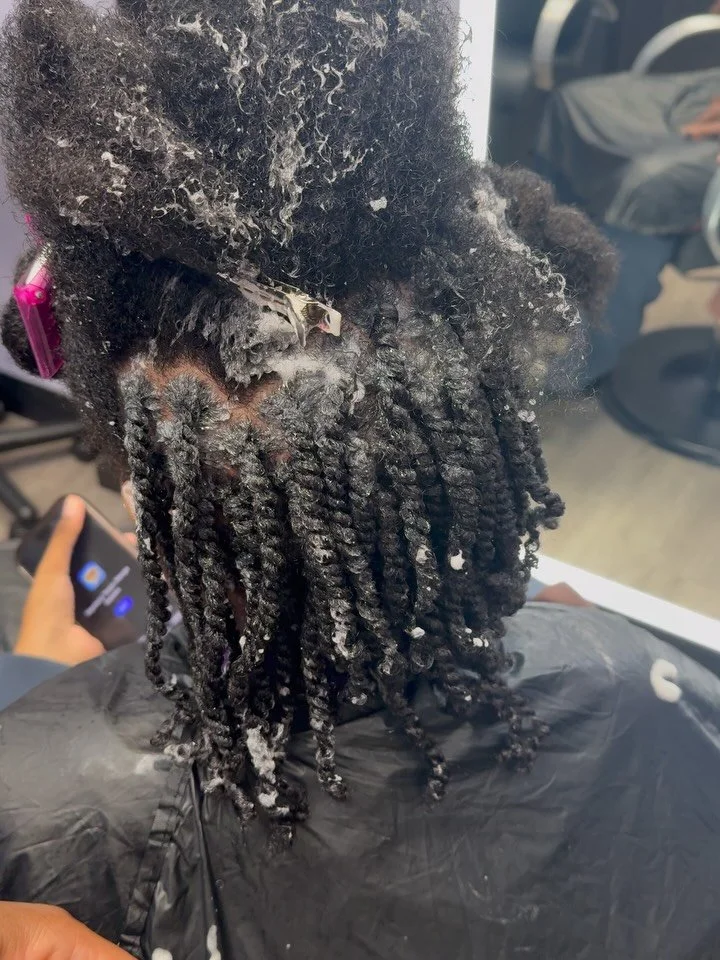 Single rope/Flat twist combo 🪄

#naturalhair #naturalhairboston #naturalhairstylist #bostonnaturalhairstylist #bostonhairstylist