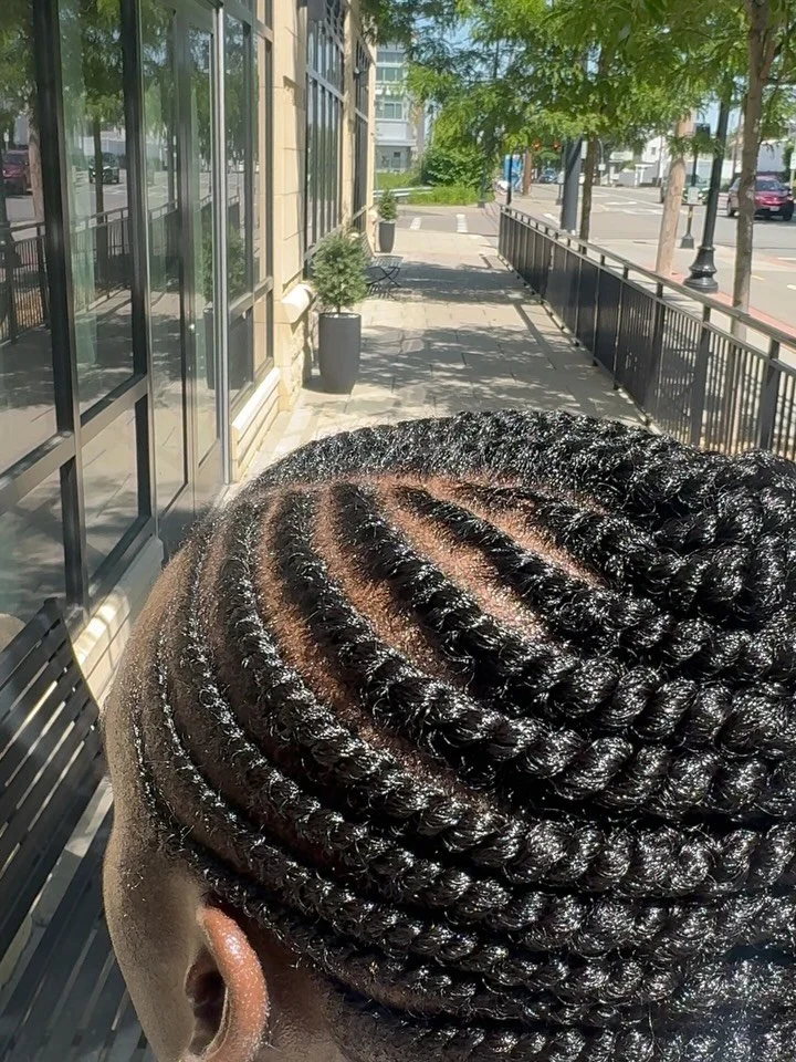 Flat twist French roll on @toojazzyb 🪄 

#flattwist #naturalhairboston #naturalhairstylist #bostonnaturalhairstylist #bostonhairstylist