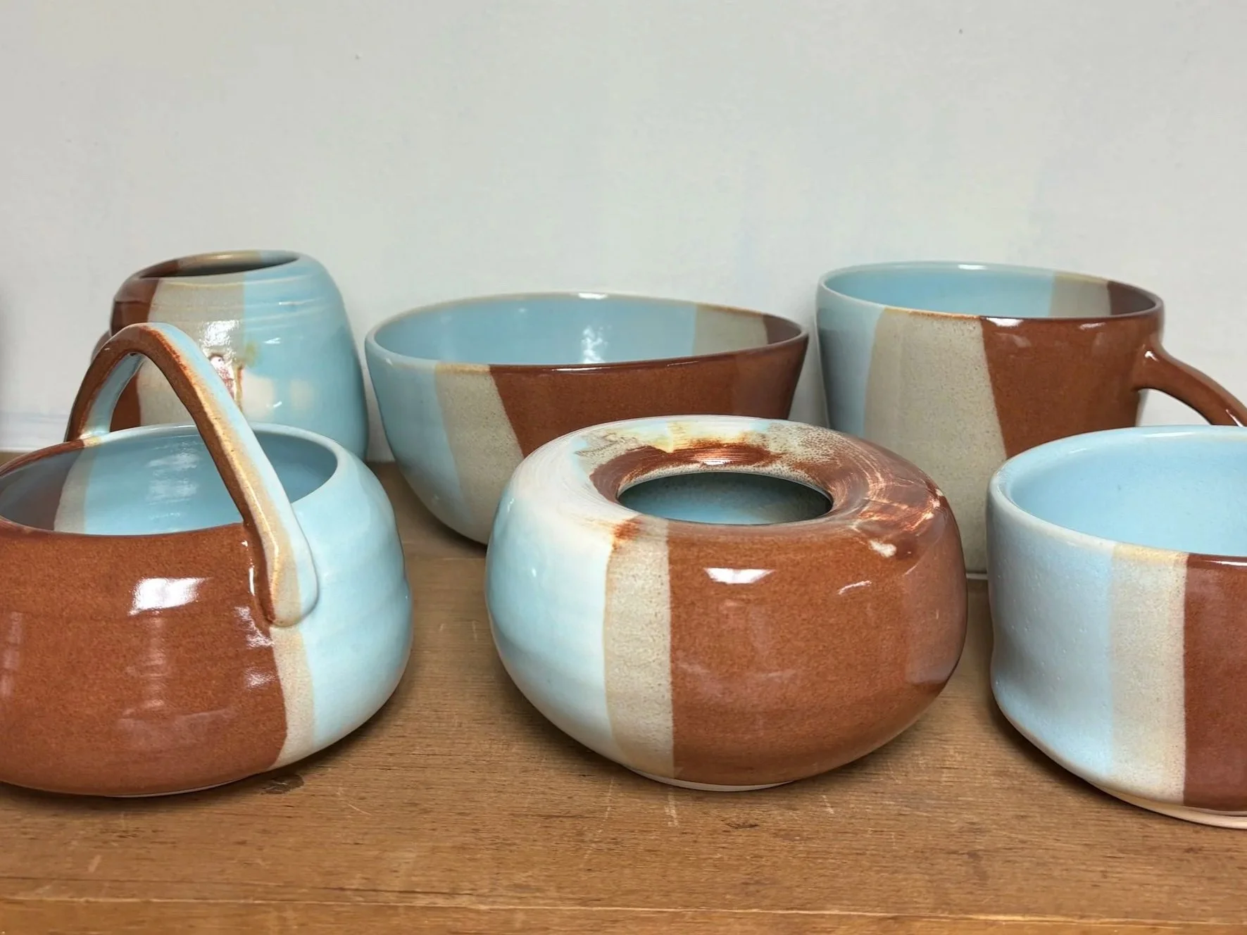 #26 collection of vases, cups and bowls