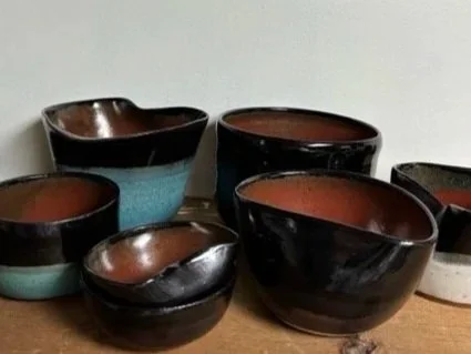 #27 collection of bowls and crushed bowls