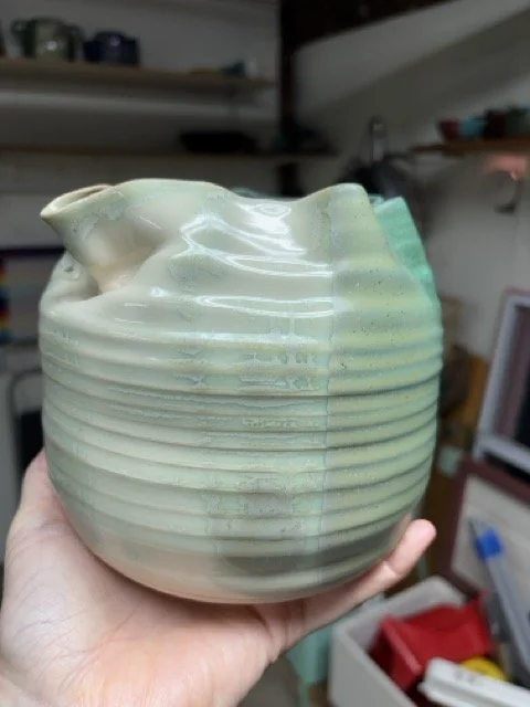 #25 crushed vase