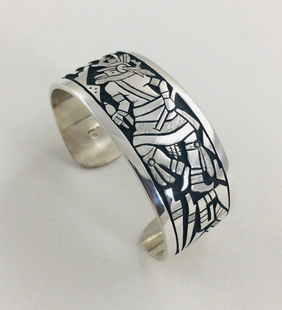 Joe Josytewa - Sterling Silver Cuff Bracelet — Leota
