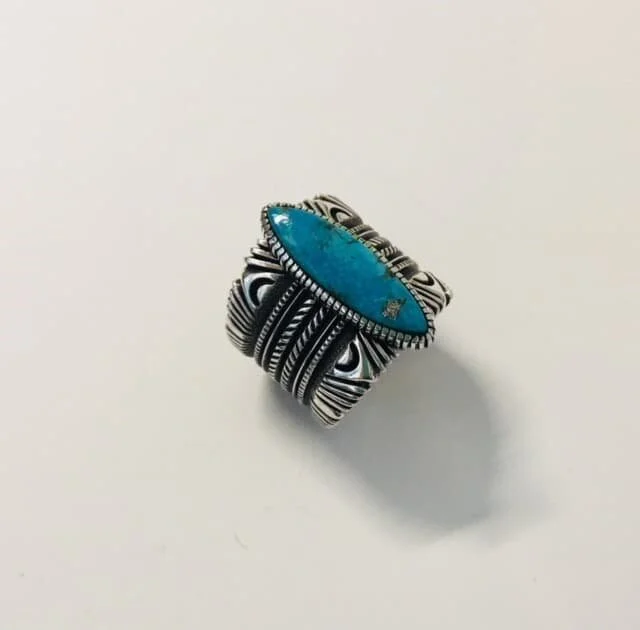 Ron Bedonie - Sterling Silver Ring — Leota's Indian Art