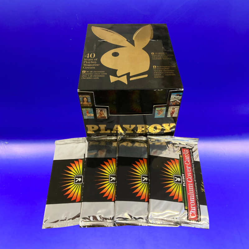 Sports Time 1995 Playboy Chromium Cover Cards Series 1 - Single Pack