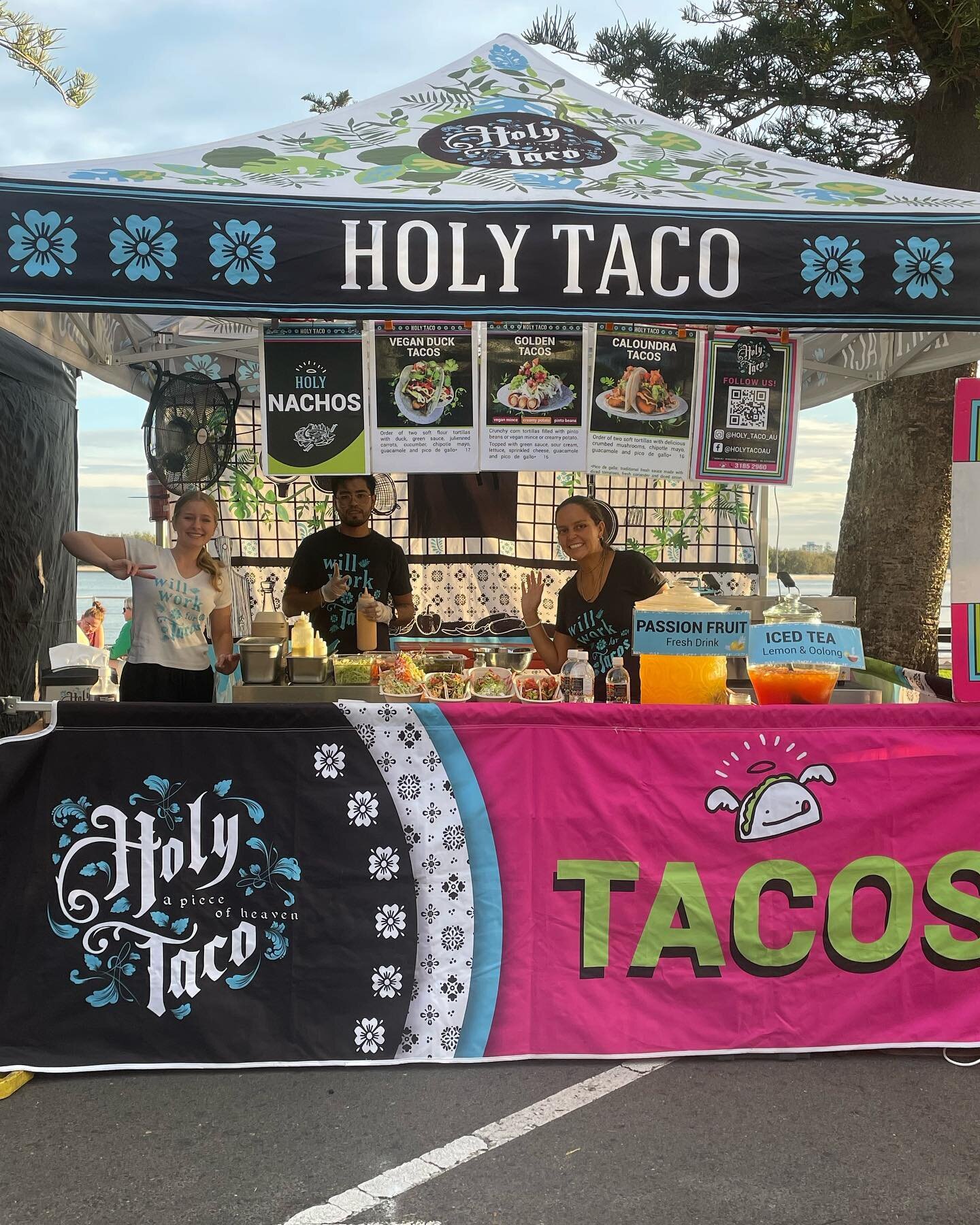 🌮🌱😃Holy Taco is coming to the International Food Festival at Campbell Place at UQ University in St. Lucia Brisbane! 🎉

Join us from 4:00 to 8:30 for delicious plant-based tacos and other Mexican-inspired dishes. Our menu is 100% vegan and packed 