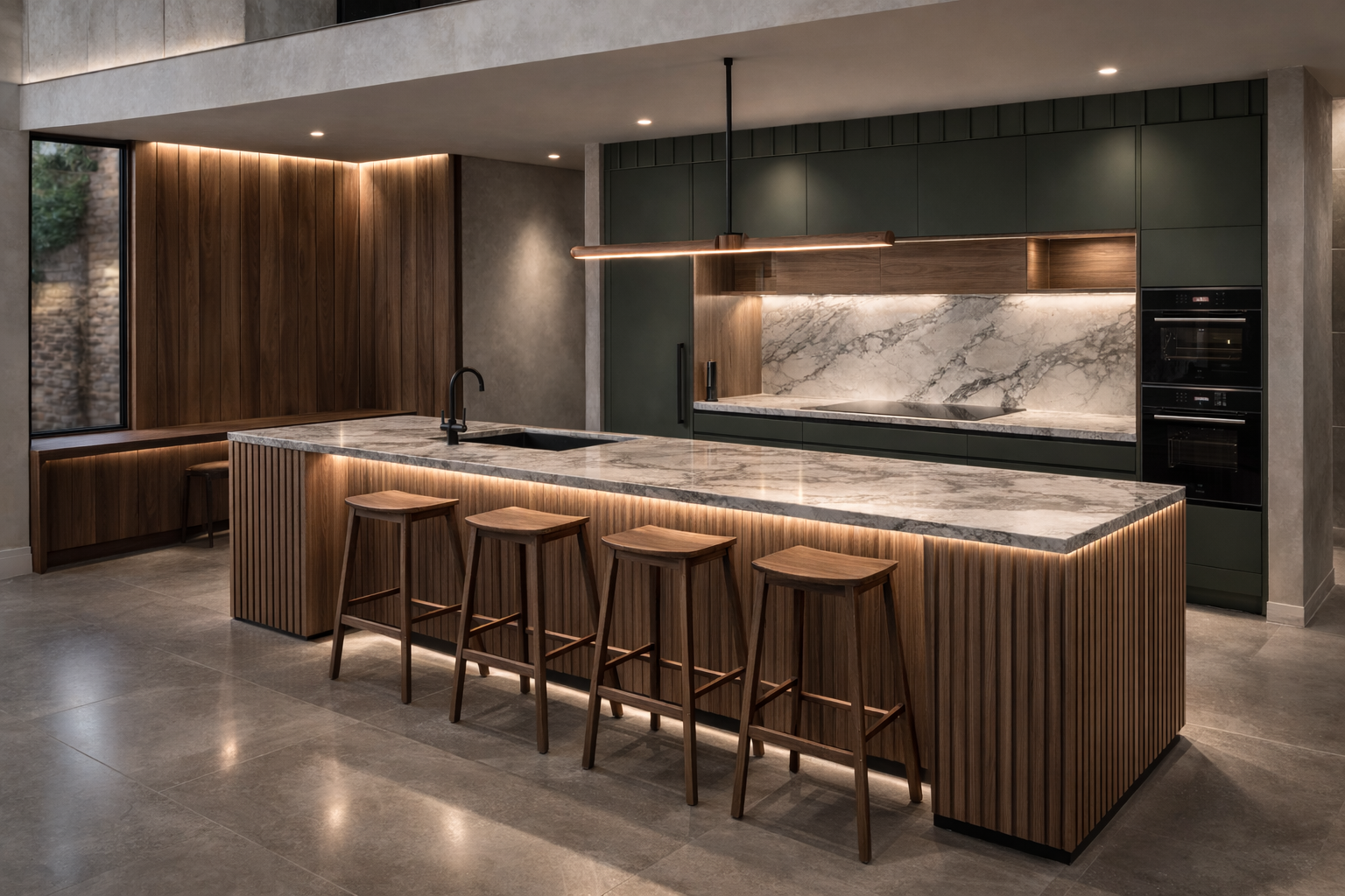 new build architecturally designed house