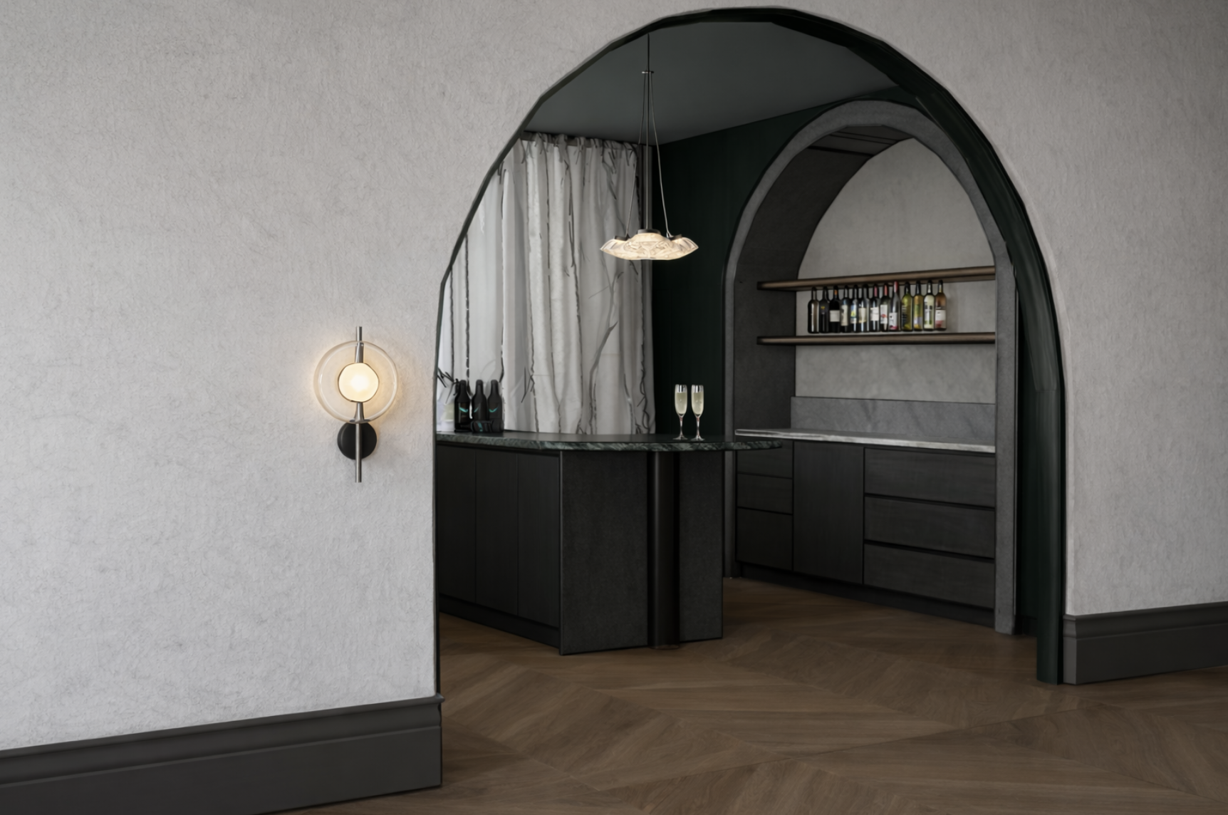 House extension with full interior design service hobart