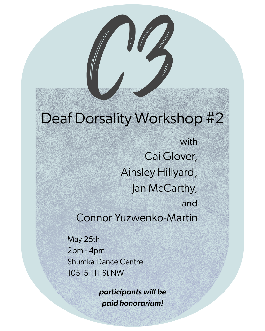 Cool blue graphic in a pill shape with a textured inlay containing most of the text. All text info available in body text accompanying this image.