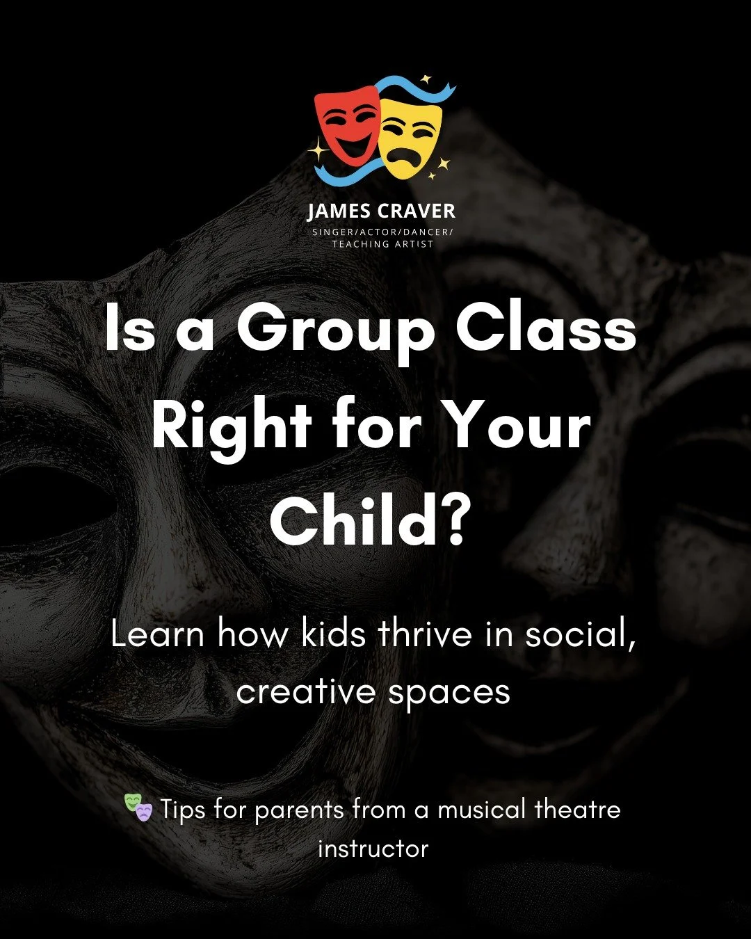 Wondering if a group class is the right choice for your child? 🎭

Group classes help kids build confidence, creativity, and teamwork &mdash; whether they&rsquo;re outgoing or shy! It&rsquo;s a fun, social, and supportive environment where they can s