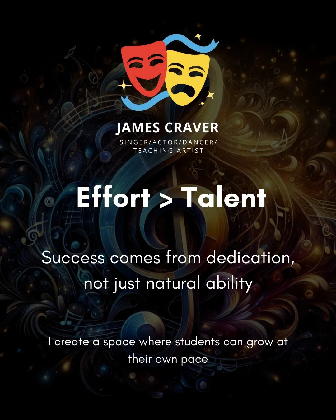 Talent is a bonus. Effort is what builds confidence. 🎭

In my lessons, students are encouraged to try, make mistakes, and grow at their own pace. This is a safe, supportive space where progress matters more than perfection&mdash;and confidence is bu