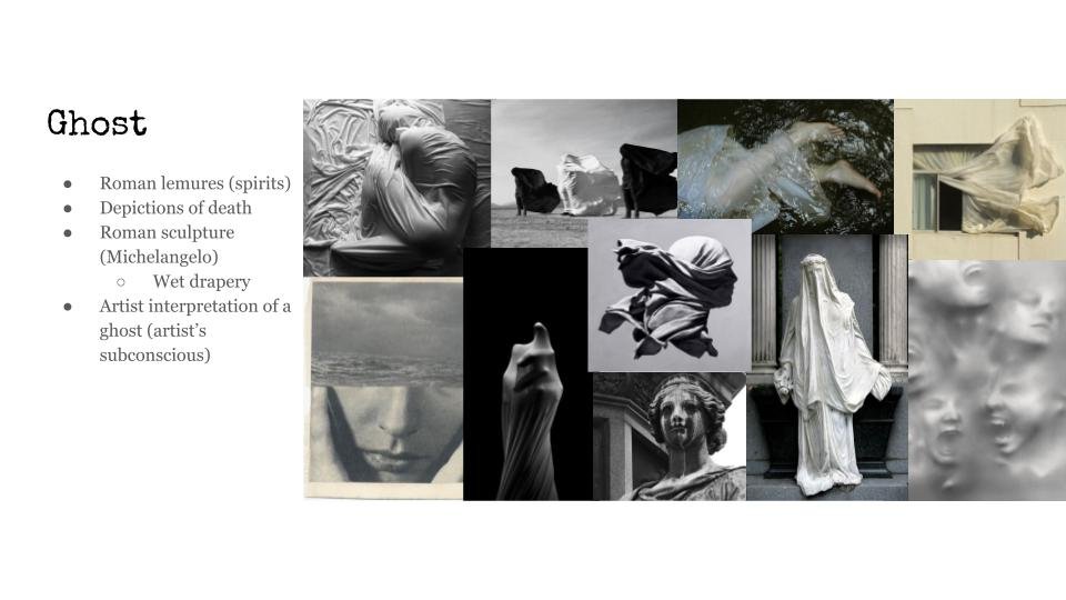 Character Mood Board: Ghost