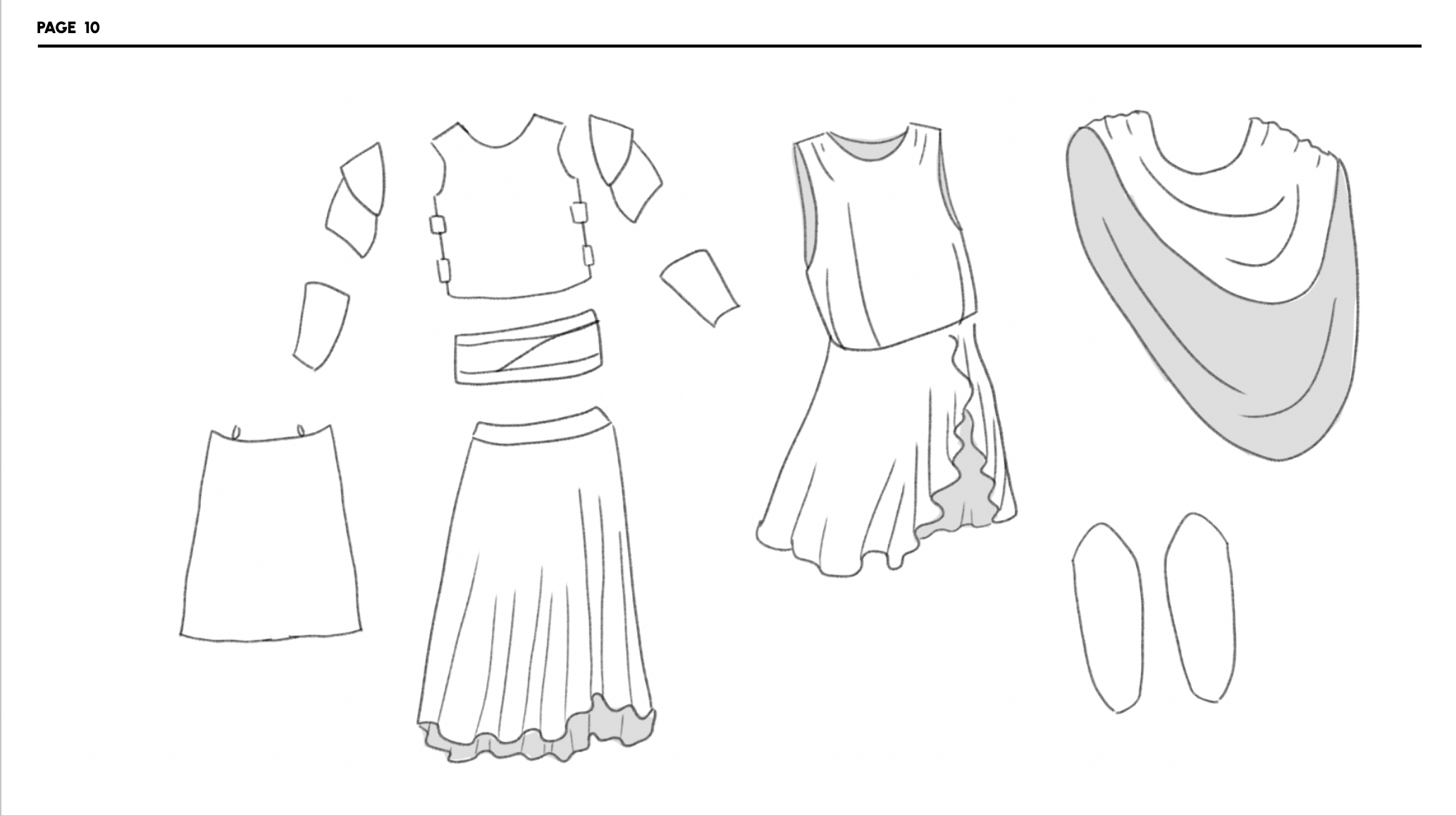 Silhouette flats: Odysseus