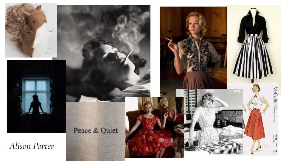 Character Mood Board: Alison Porter (Lead woman)