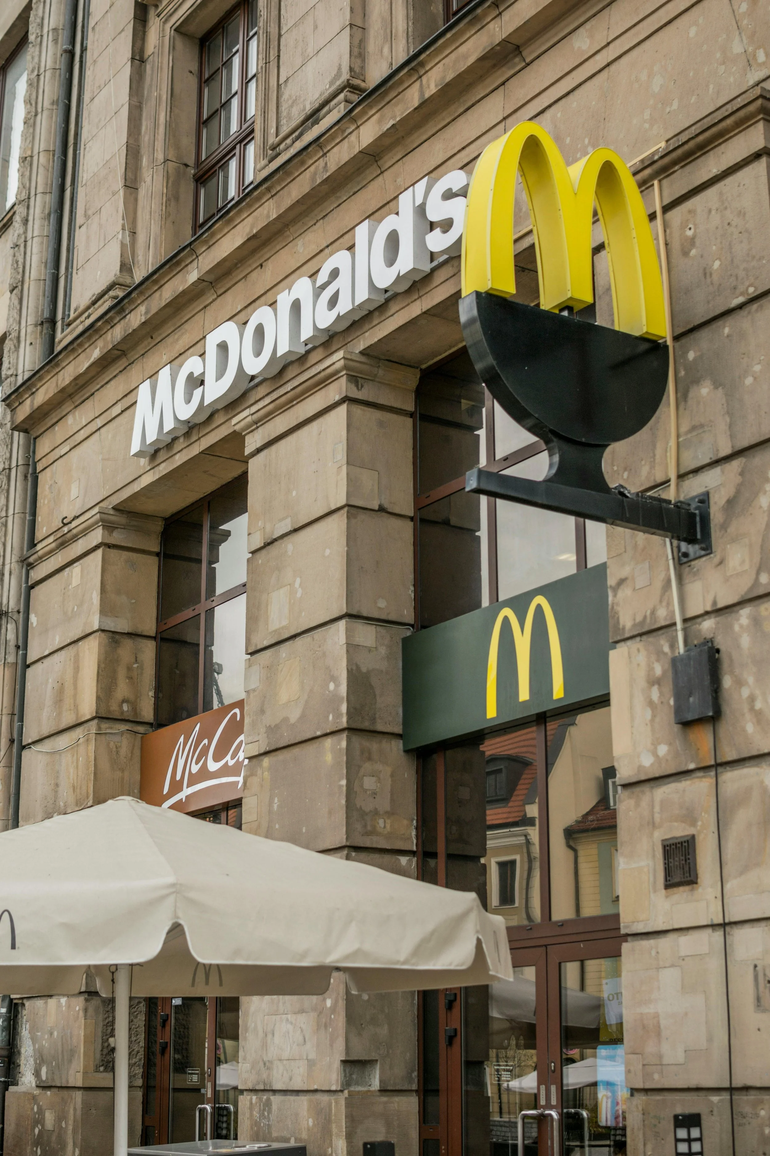 McDonald's restaurant exterior — PDC commercial fit-out and refurbishment project, Victoria