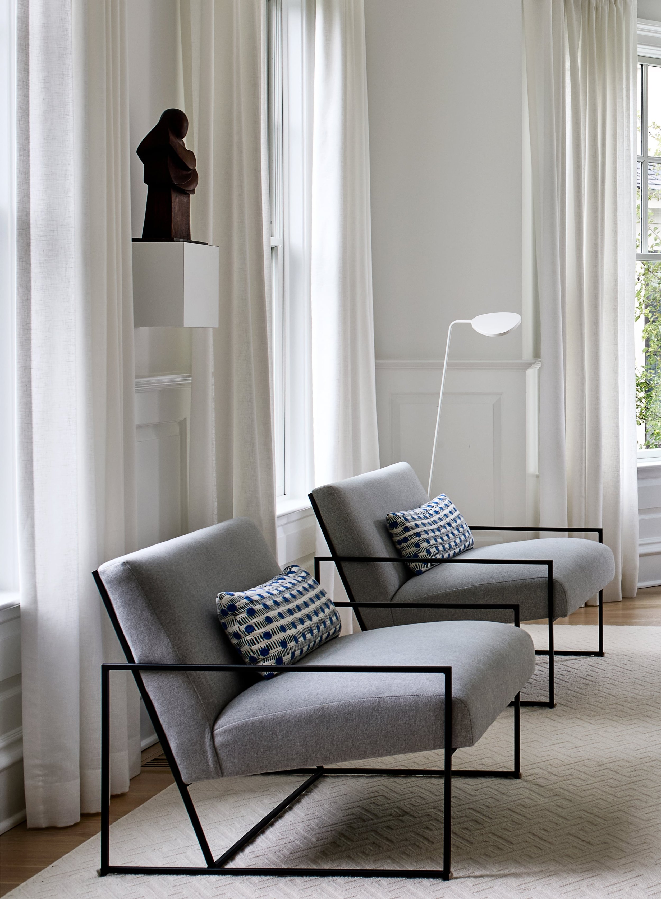 Contemporary living room in Washington DC