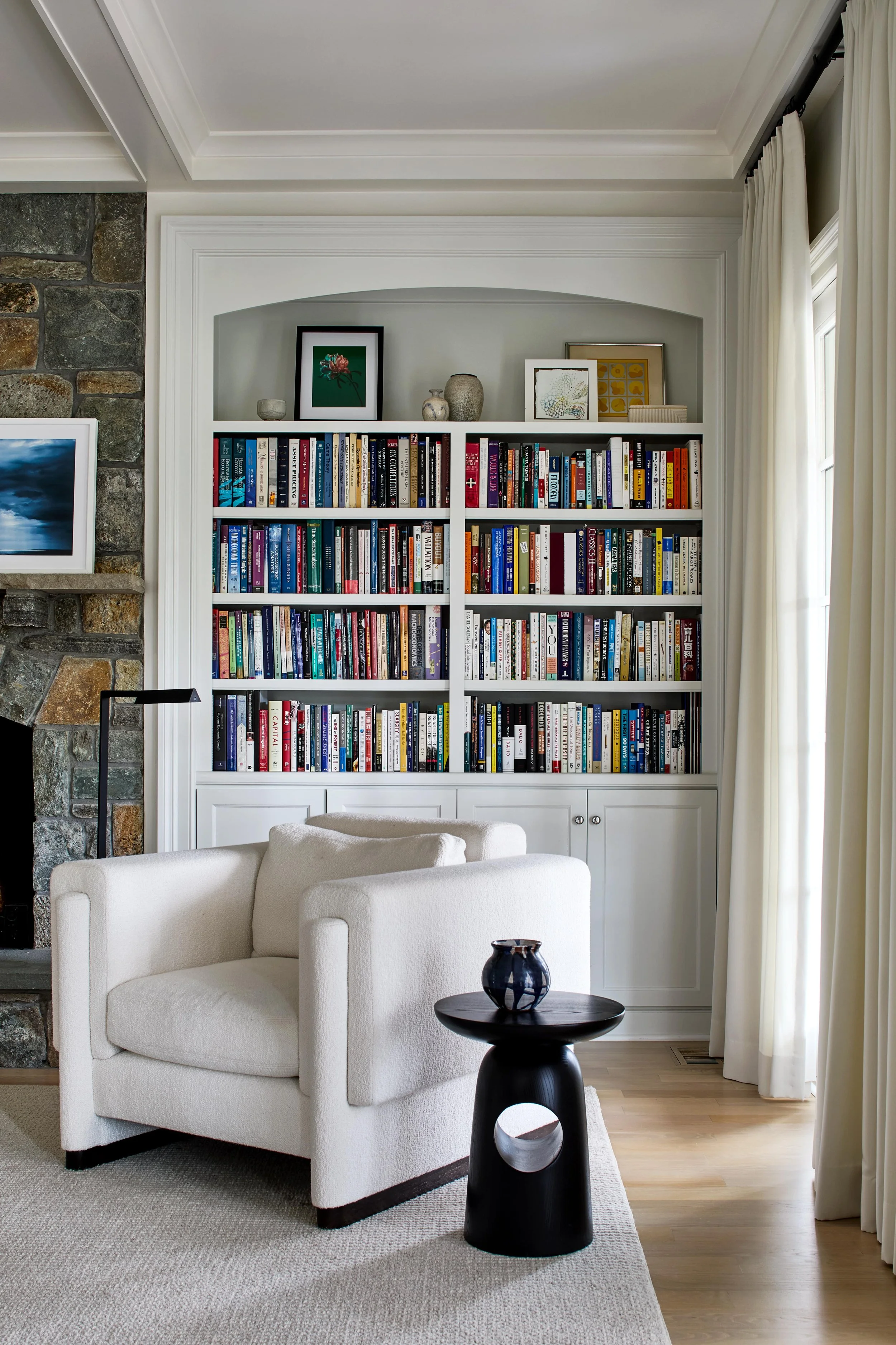 Egg Collective lounge chair by reading nook