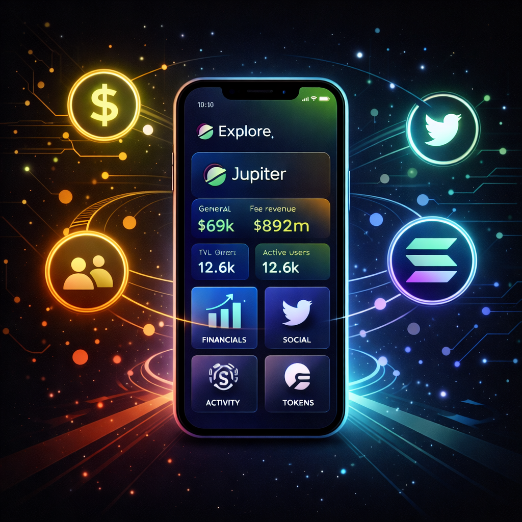 Jupiter Launches Explore: One-Click Overview of the Entire Solana Ecosystem