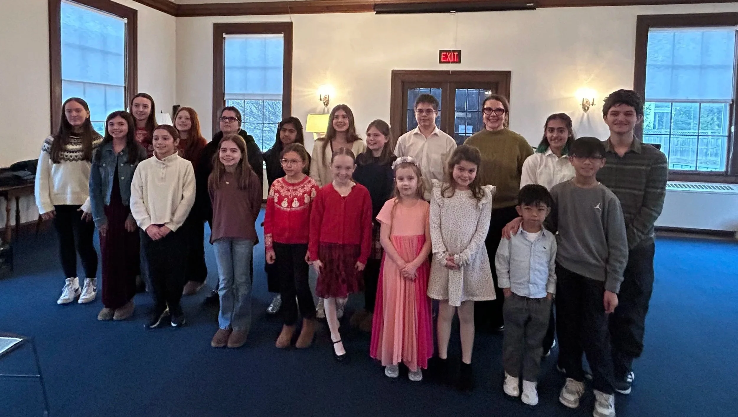 The Growing Musician students of Voice Lessons & Vocal Coaching near Boston, MA.