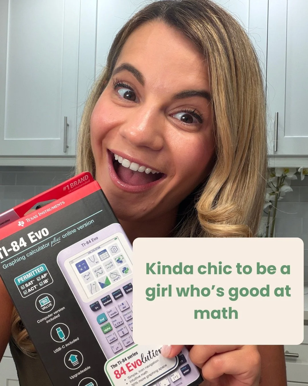 Kinda chic to be good at math 🧠✨ #kindachic #actmath #satmath #act #actmathtutor