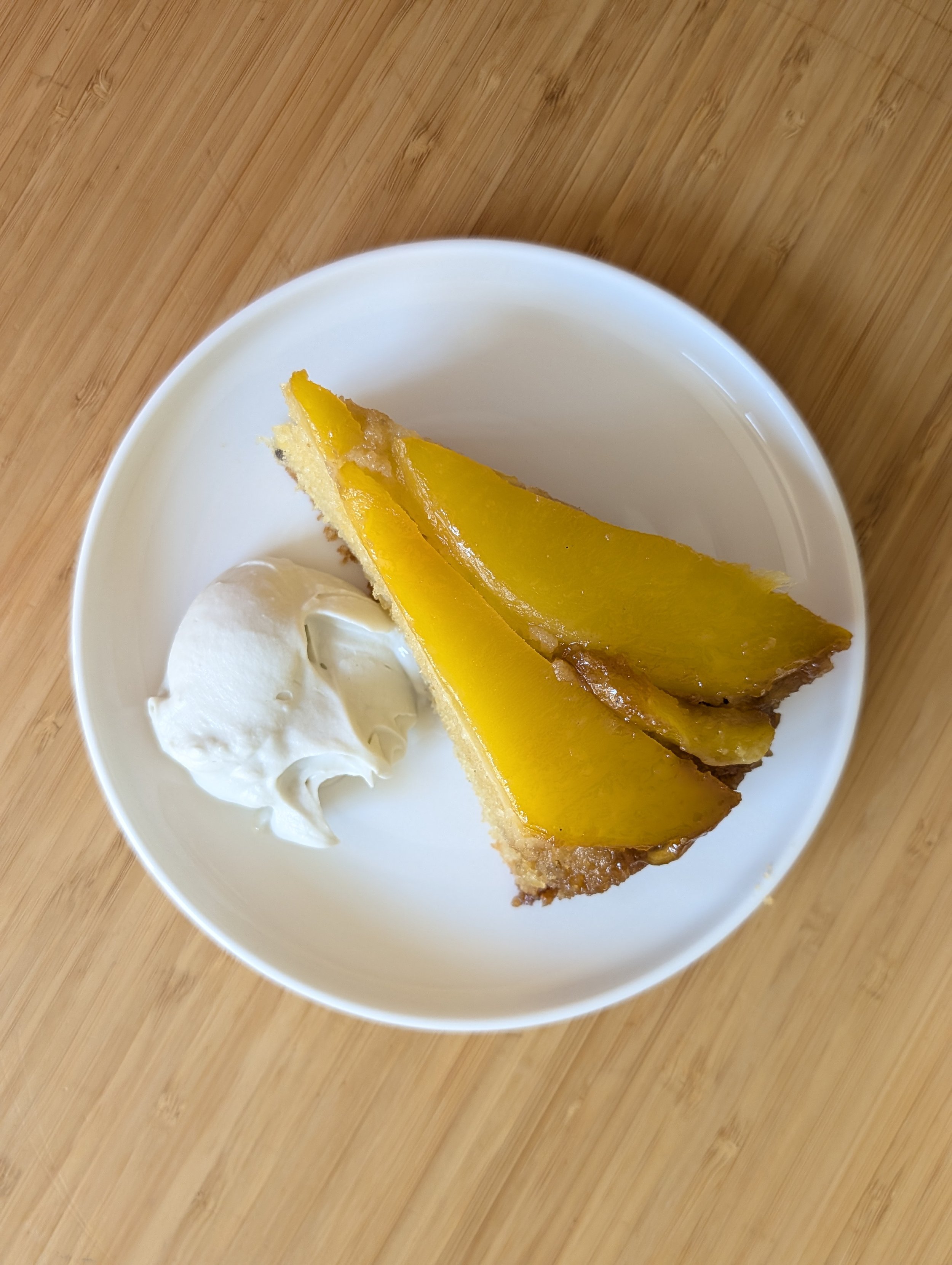 Mango Upside Down Cake