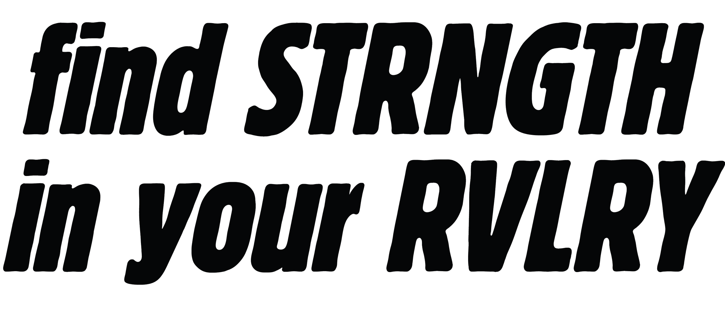 find strength in your rivalry