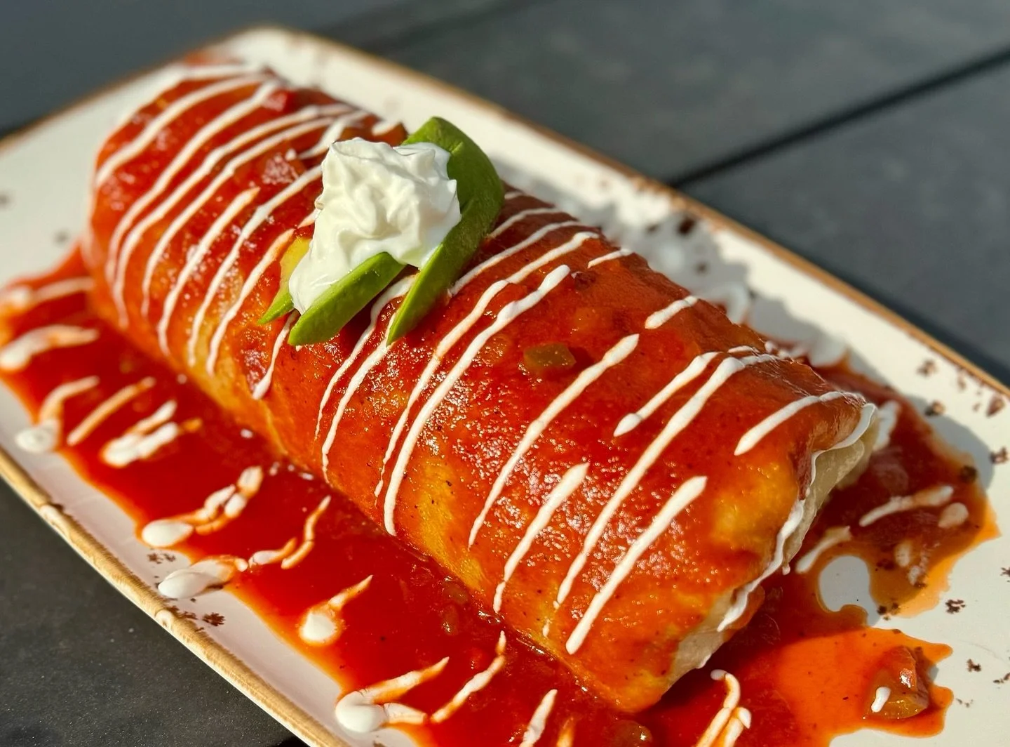 ❇️Our famous Wet Burrito with Your Choice of meat challenges you to finish the the entire meal! Most don&rsquo;t make it 😆
#katytexas 
#cypresstx 
#houstonmexicanfood 
#cypresstexas 
#townlakecypress 
#cypresstownelake