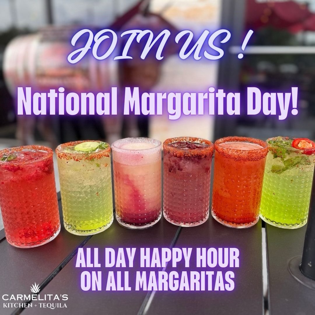 ✅JOIN US TODAY FOR NATIONAL MARGARITA DAY 🍹 and enjoy HAPPY HOUR PRICING ON ALL MARGARITAS! 
#houstonrestaurants
#nationalmargaritaday 
#CypressTX
#katytx 
#cypresstexas