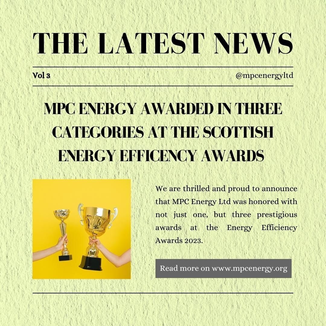 What a night at the Energy Efficiency awards! Another THREE awards for the MPC Energy team! 👏🏻🌳 

Read more on www.mpcenergy.org