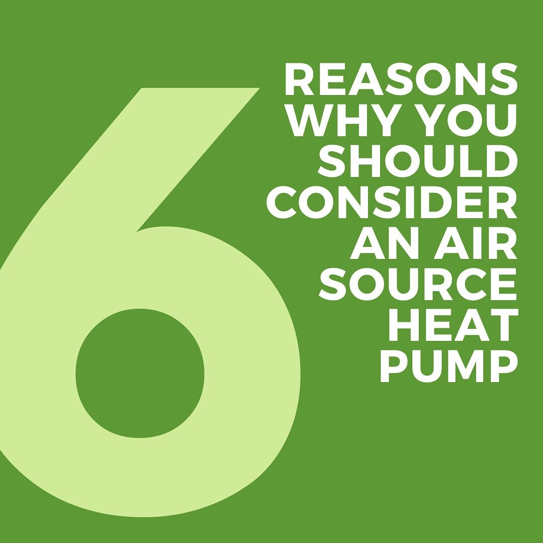 6 Reasons Why You Should Consider An Air Source Heat Pump 💥

For more information, contact us today! 🌳

📞 0141 951 7887
✉️ enquiries@mpcenergy.org
💻 www.mpcenergy.co.uk 

#heatpump #energy #energyefficiency #airsourceheatpump #homeenergyefficienc