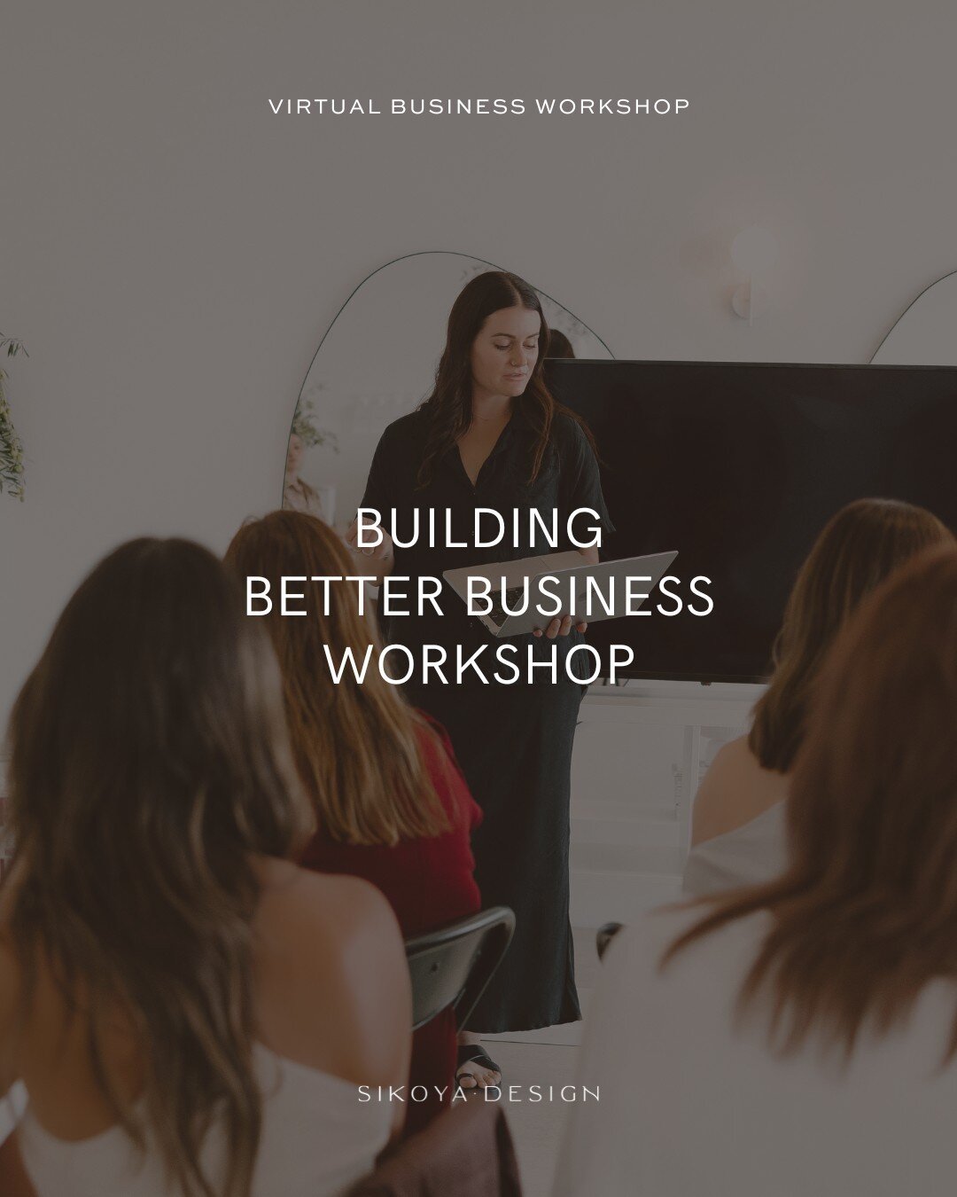 After great success, we are hosting a virtual Building Better Business Workshop!⁠
⁠
This is where you'll gain the essential knowledge to grow your business. Let founder Siquoia guide you with relatable tips and insights, helping you establish a stron