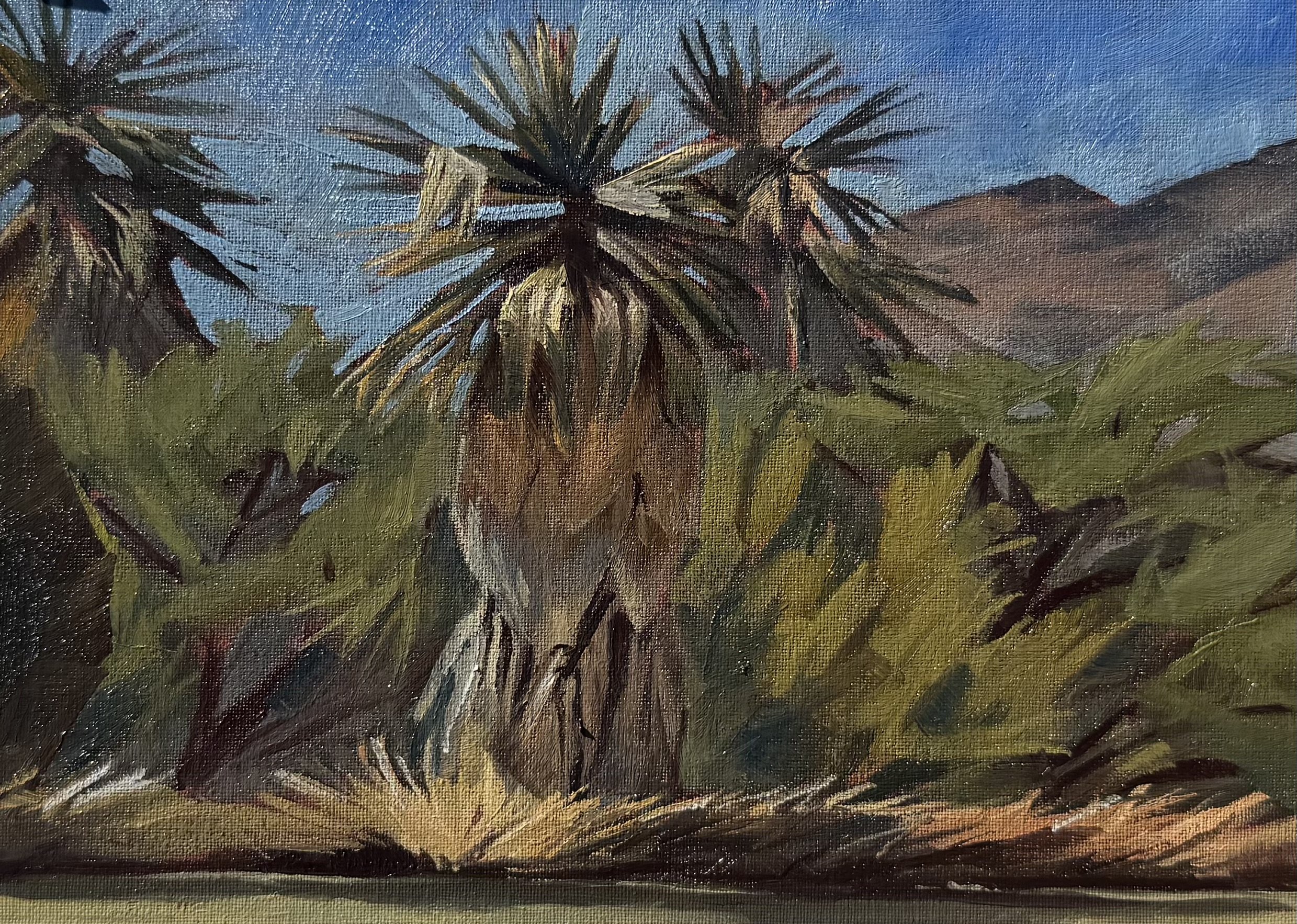 "Sunny Days" 6x8 Plein Air Painting in Oil